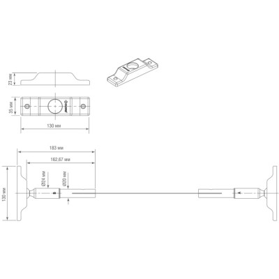 Подвесная система ICON DL20331L6W10W