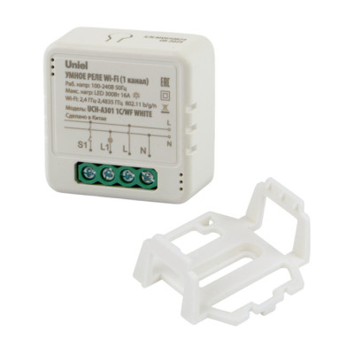 Wi-Fi реле  UCH-A301 1C/WF WHITE