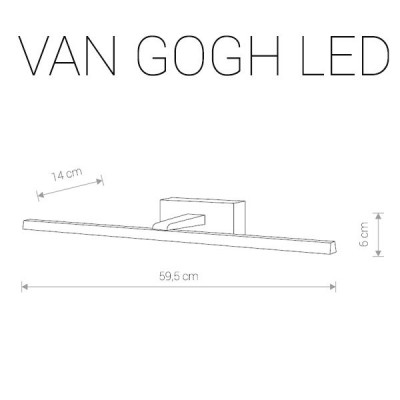 Зеркало с подсветкой Van Gogh Led 9352
